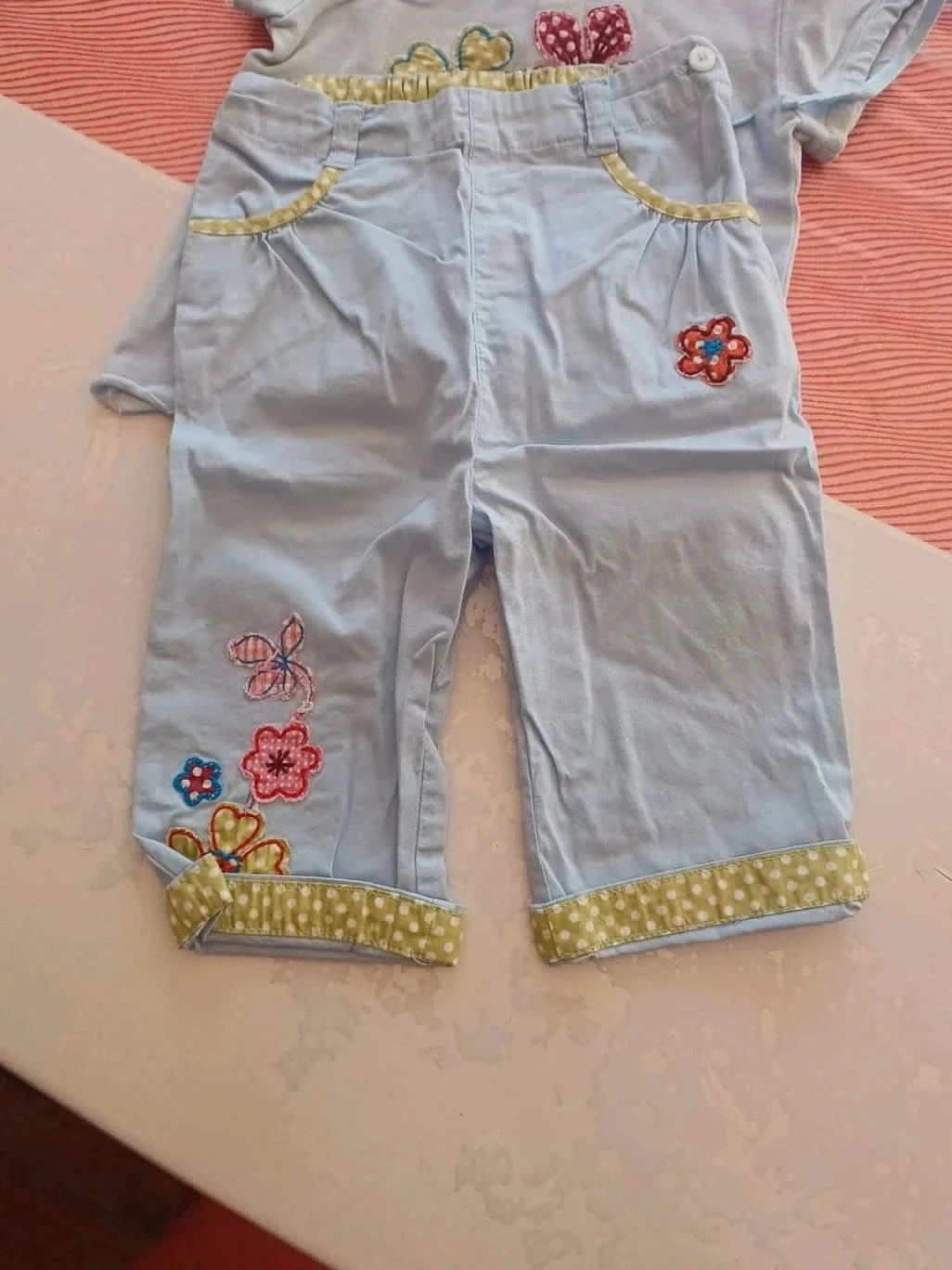 Conjunto de pantalón corto y camiseta dpam 18 meses – photo 8
